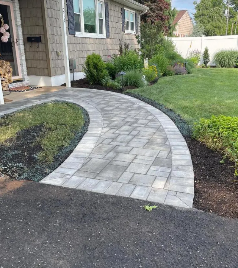 Entry level hardscaping